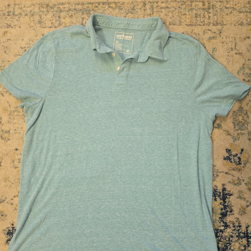 Urban Pipeline Blue Polo Shirt Classic Style